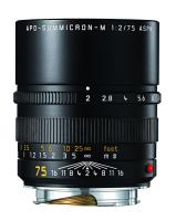 Apo-summicron-M 75mm/f2 ASPH , bl.
