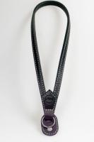 Wrist strap with protecting flap for M and X Cameras, leather, black