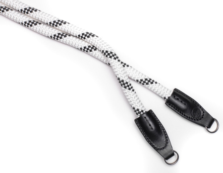 Leica Rope Strap, siksna, balta ar melnu, 126 cm, ring img 0