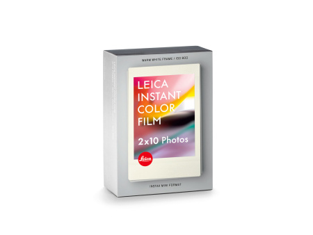 Leica SOFORT Film Pack, рамка теплого белого цвета (двойная упаковка 20 слайдов) img 0