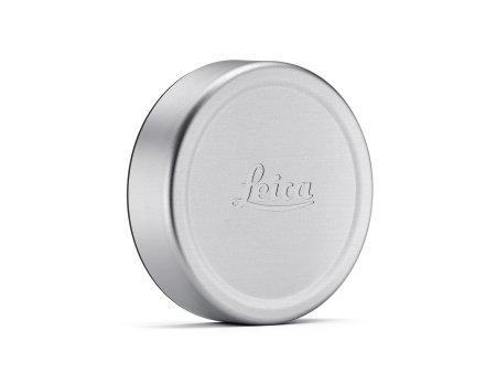 Lens cap Q, E49, aluminium, silver anodized finish img 0