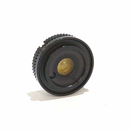 Speed setting button, black, lacquered img 1