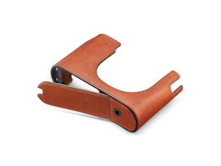 Защитный чехол для фотоаппарата Leica Q 3,  кожа цвета Cognac img 0