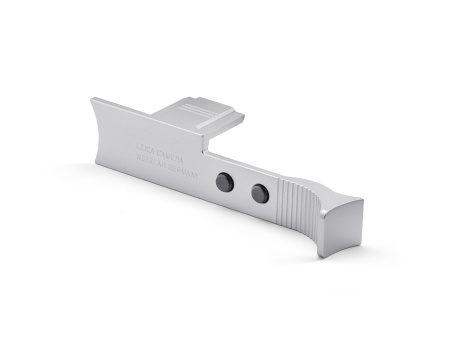 Thumb support Q3, Aluminium, silver  anodized finish img 0