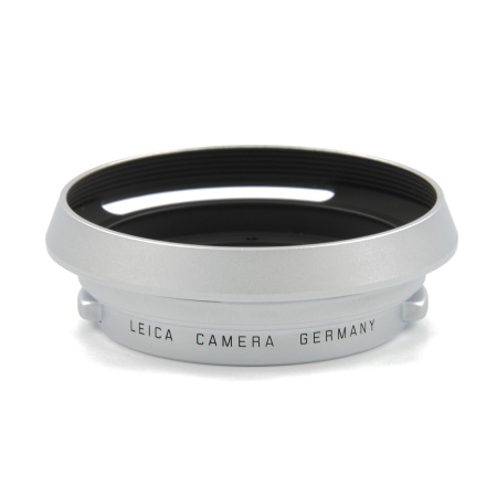 Lens Hood round for M 35 f/2, 28 f/2.8, silver img 0