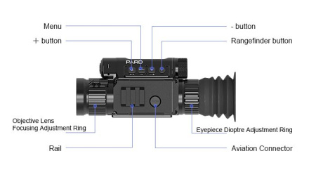 PARD SU45LRF термальный прицел DEMO img 1