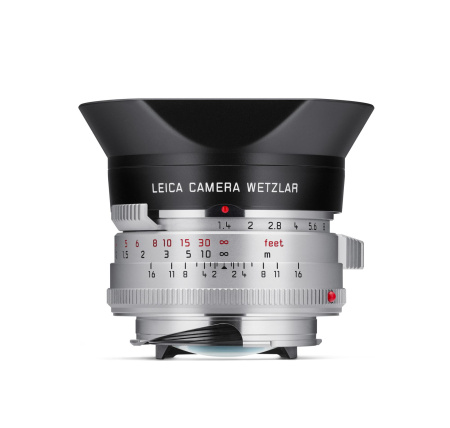 Leica Summilux-M 35 f/1.4, "Steel Rim", серебристый img 0
