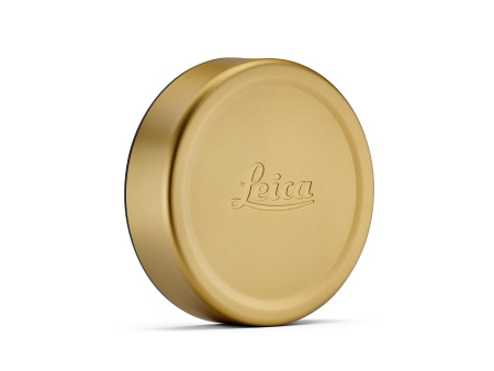 Lens cap Q, E49, brass, blasted finish img 0