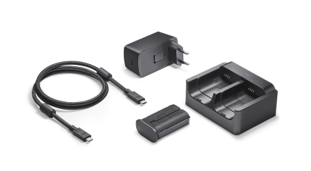 Leica USB-C barošanas komplekts (USB-C kabelis, akumulators, dubultā lādētājs, USB-C adapteris) img 0