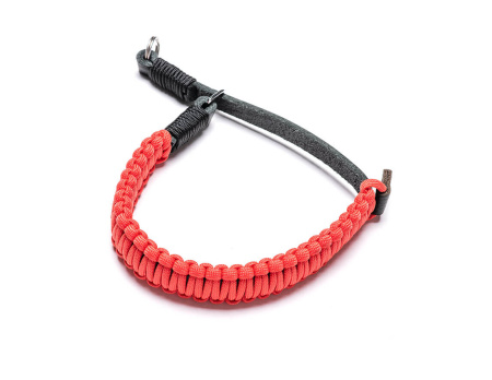 Paracord Handstrap created by COOPH, black/red img 0