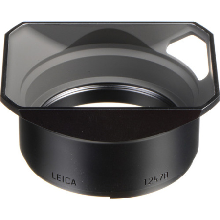 Lens hood for 11677 (Elmarit-M 28mm f/2.8 ASPH) and 11673 (Summicron-M 35mm f/2 ASPH)  black img 1