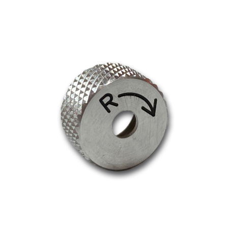 Rewind button for M3, silver chrome img 0