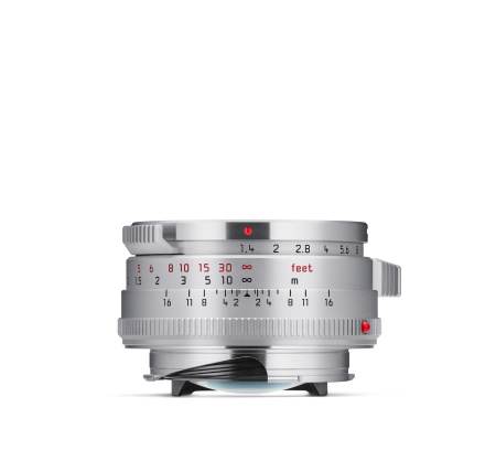 Leica Summilux-M 35 f/1.4, sudrabs, "Steel Rim" img 2