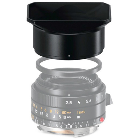 Lens hood for 11677 (Elmarit-M 28mm f/2.8 ASPH) and 11673 (Summicron-M 35mm f/2 ASPH)  black img 2