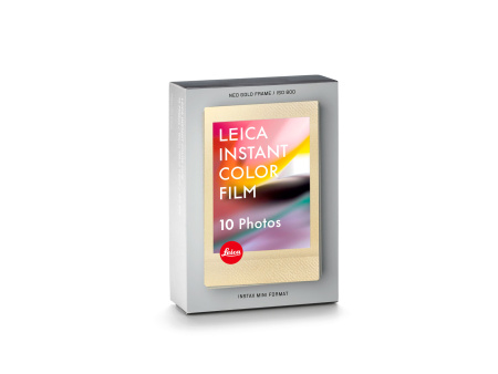 Leica SOFORT Film Pack, золотая рамка (в одной упаковке 10 слайдов) img 0
