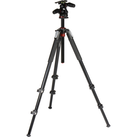 Штатив Manfrotto 055 KIT ALU+3W img 0