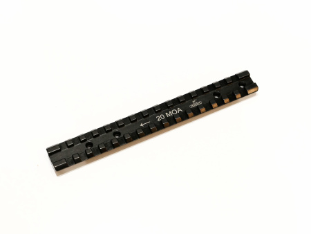 Rusan Picatinny sliede - TIKKA T3 - 20 MOA kreisā/labā (B=82,2  L=165) img 0