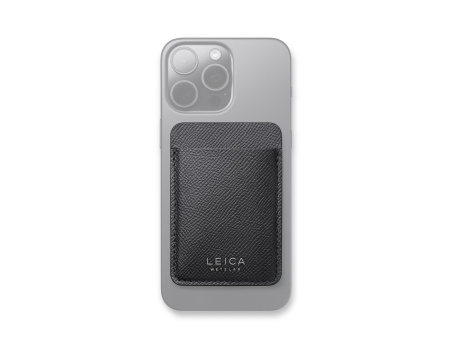 Leica Cardholder для MagSafe, кожа, чёрный img 0