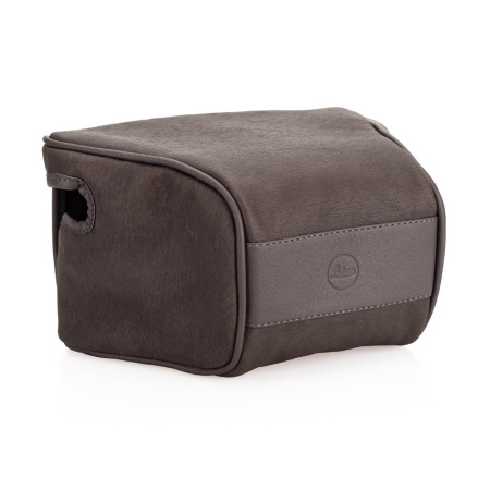 Ettas Pouch, coated Canvas, stone grey img 0