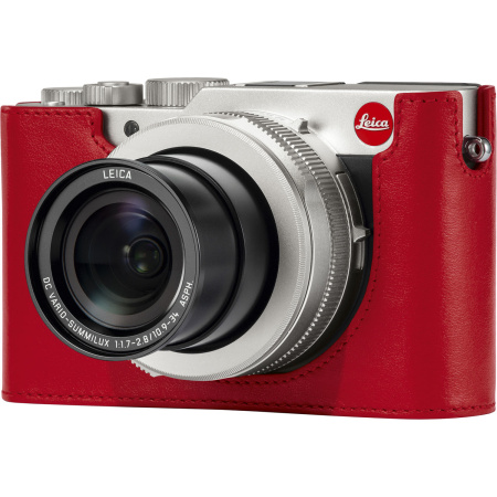 Protector D-Lux 7, leather, red img 1