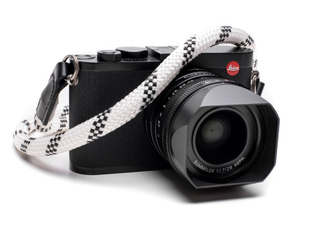 Leica Rope Strap, ремень, белый с чёрным, 100 см, ring img 1