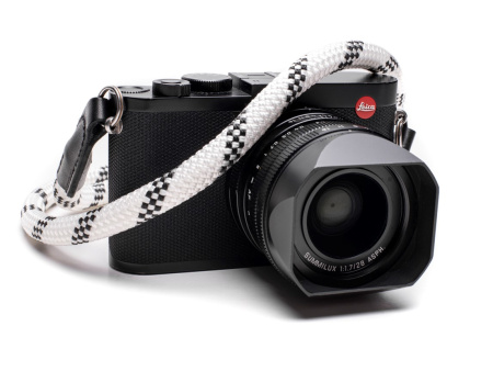 Leica Rope Strap, siksna, balta ar melnu, 100 cm, ring img 1