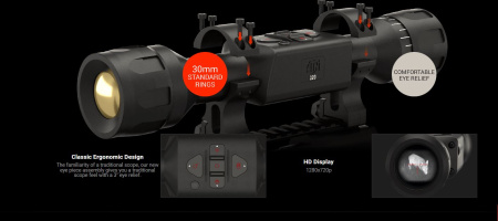 ATN Mars LT, 35mm, 4-8x, 320x240, 12µm, 60Hz, Thermal Rifle Scope img 3