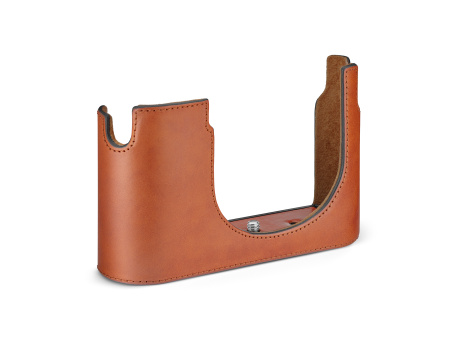 Halfcase Q3, leather, Cognac img 1