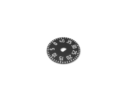 Frame counter disc for M6 TTL , black img 0
