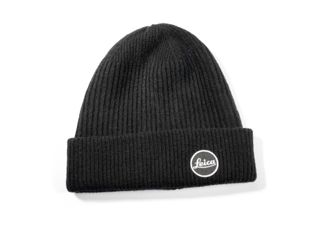Leica вязаная шапочка, черная img 1