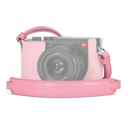 Carring Strap Q2, leather, pink/light img 0