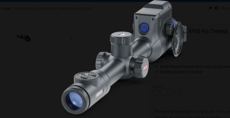 Pulsar Thermion 2 LRF XP50 Pro thermal imaging sight img 1