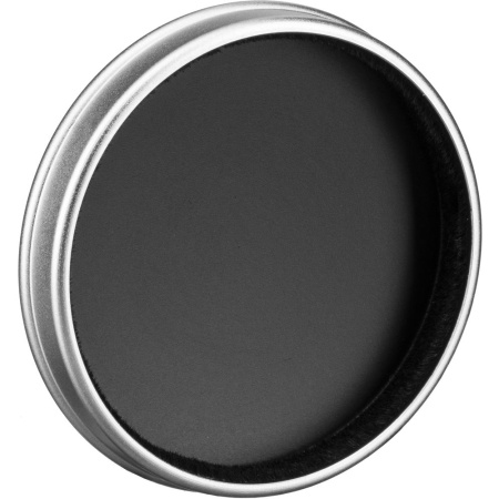 Front Lens Cap for M 28 f/5.6, silver chrome finish img 1