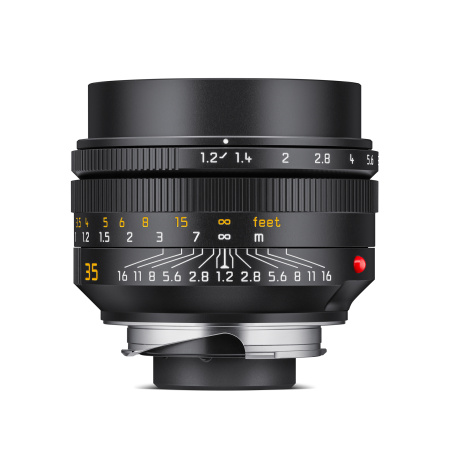 Leica Noctilux-M 35 f/1.2 ASPH., черное анодированное покрытие img 2