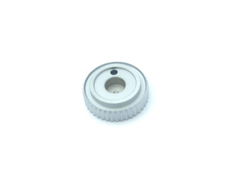 Speed setting button for M6, light, silver chrome img 1