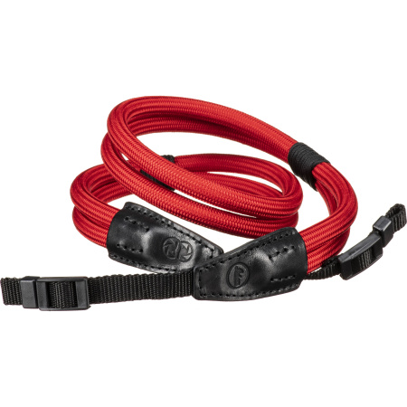 Dubultā virves siksna, sarkana, radīta ar COOPH, 100 cm. SO img 1