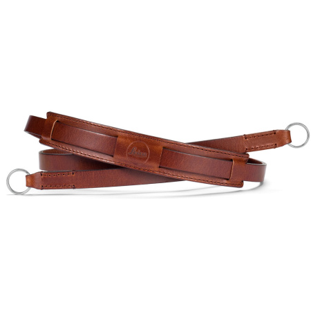 Neck strap vintage,leather,brown img 0