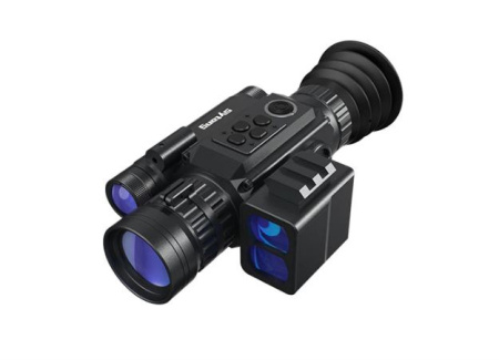 Sytong HT-60LRF 3-8X 200M nigh vision riflrscope with rangefinder img 0