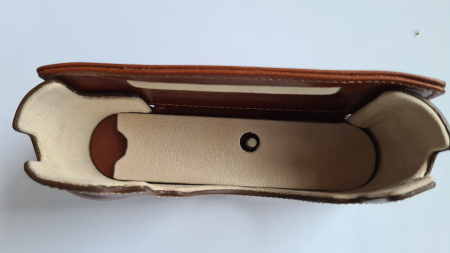 Camera Protector Leica M10, vintage braun leather img 5