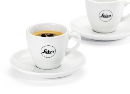 Leica Espresso коплект для 2 персон (с чашечками),  белый фарфор img 0