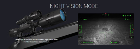 ATN X-Sight 4kPro 3-14x, Smart Day/Night Riflescope img 4