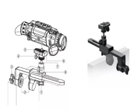 Pulsar C-Clamp Mount adapter img 4