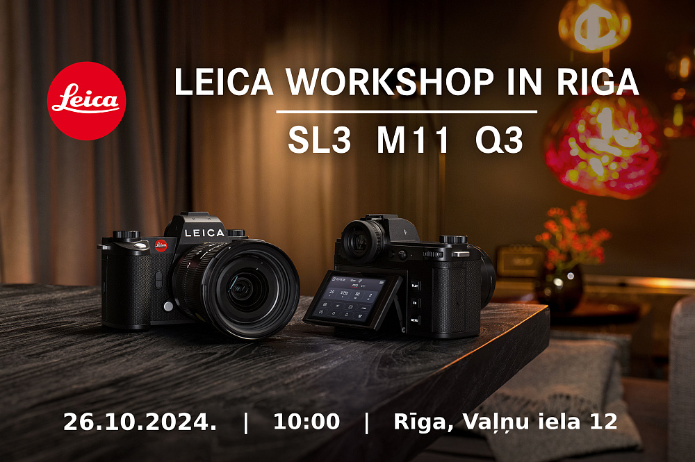 LEICA WORKSHOP IN RIGA 26.10.2024.