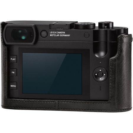 Защитный чехол для фотоаппарата Leica Q, чёрная кожа img 2