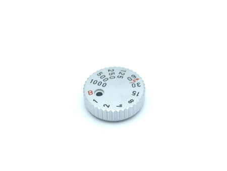 Speed setting button for M6, light, silver chrome img 0
