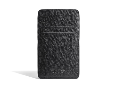 Leica Cardholder vertical, кожа, чёрный img 0