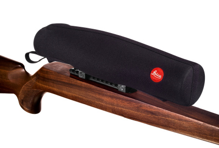 Neopren Riflescope Cover XXL, black (fits for Leica PRS without putting sun shade hood on) img 0