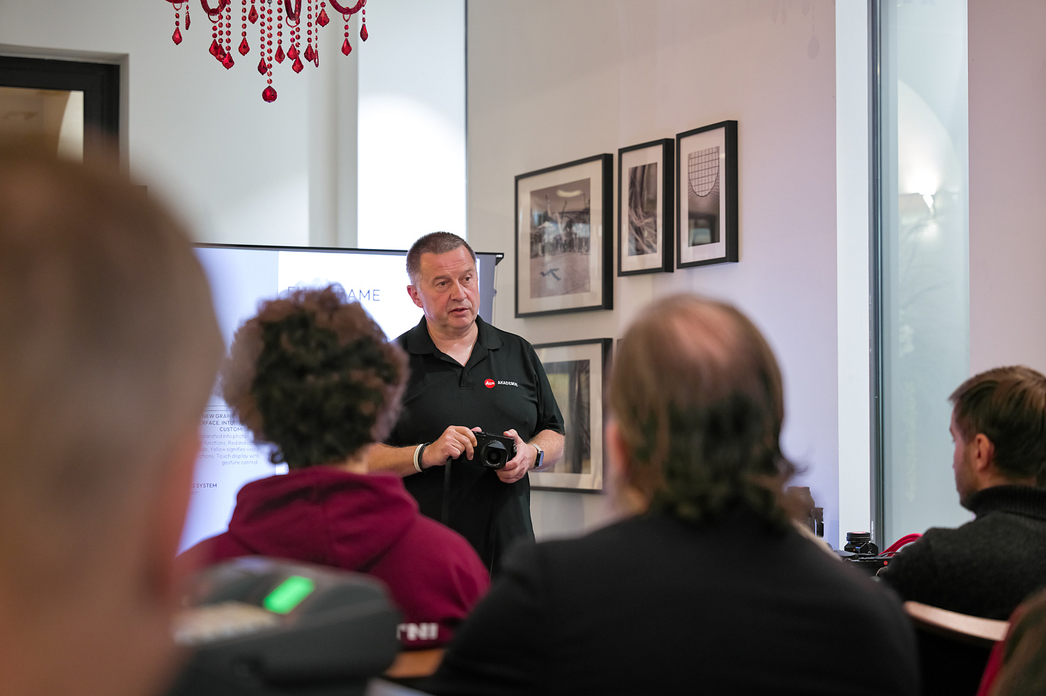 Фотоотчёт с мероприятия "Leica workshop in Riga"