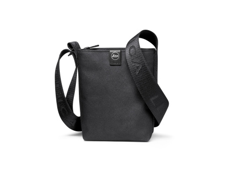 Crossbody Bag SOFORT small, recycled fabric, black img 0