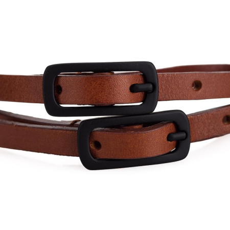 Leica Q-P carrying strap, leather, brown img 1